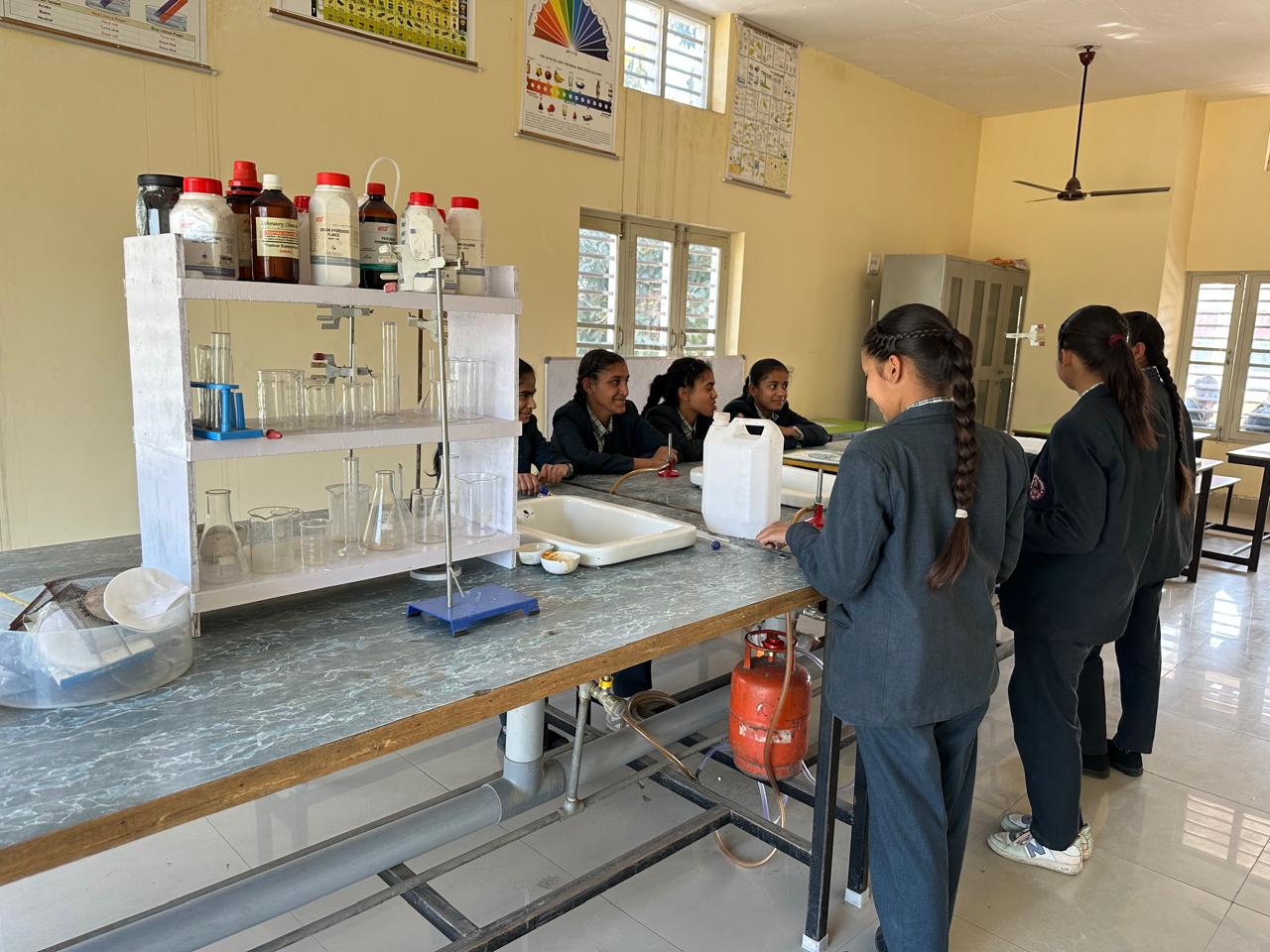 Well-Equipped Science and Computer Labs